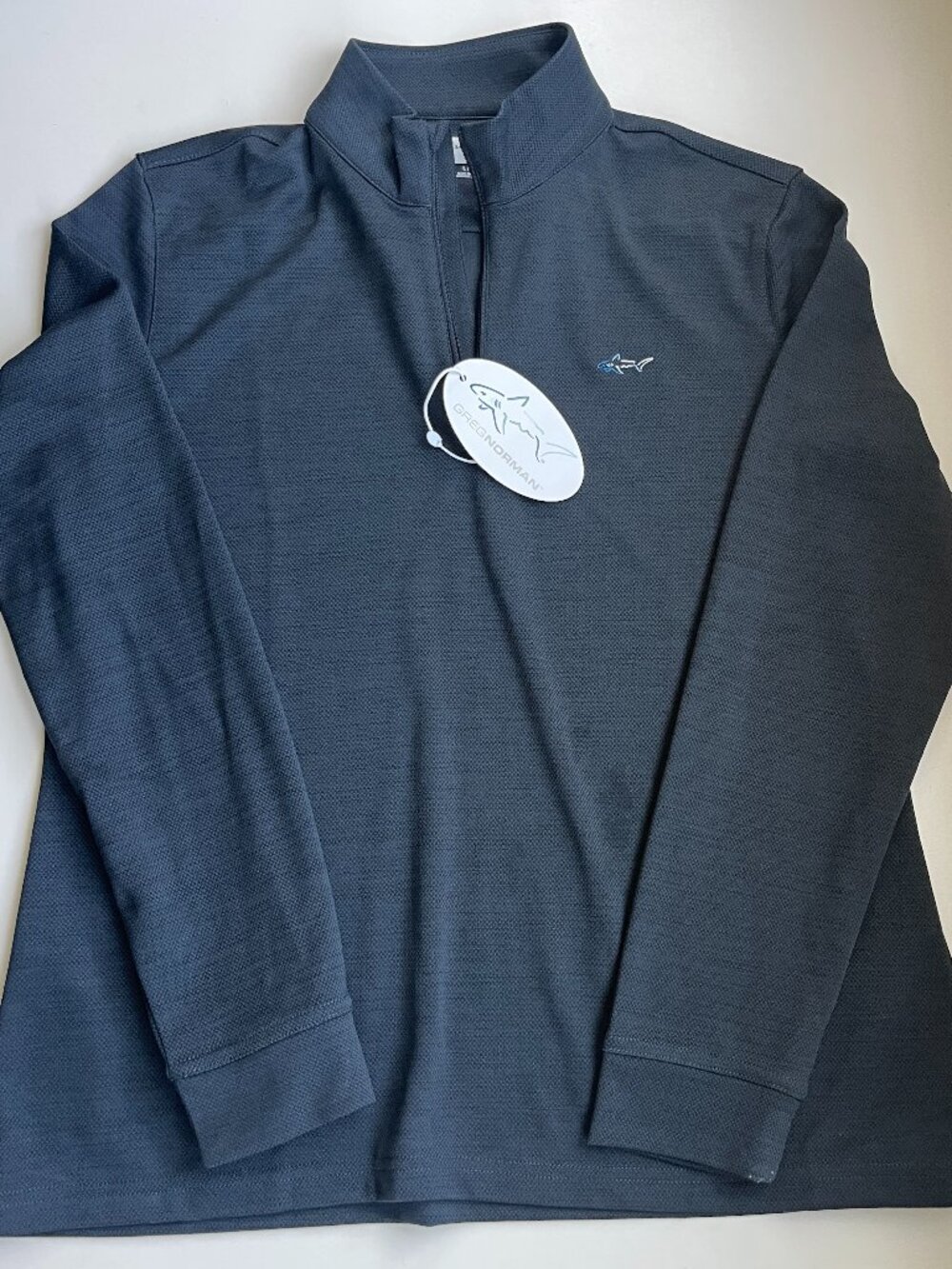 Greg Norman Black Quarter Zip Pullover